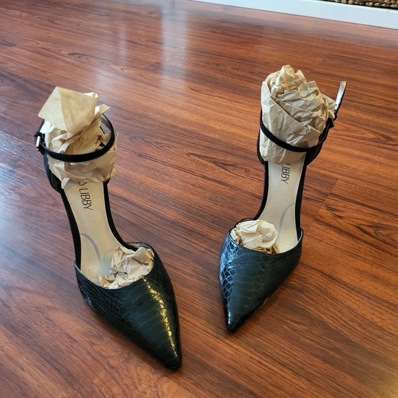 Sam & Libby Womens Spiked Stiletto Heels Ankle 9.5 - Picture 8 of 10